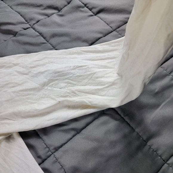 Hurley Mens Large White Shirt One and Only Regular Fit Long Sleeve Casual - Picture 9 of 13